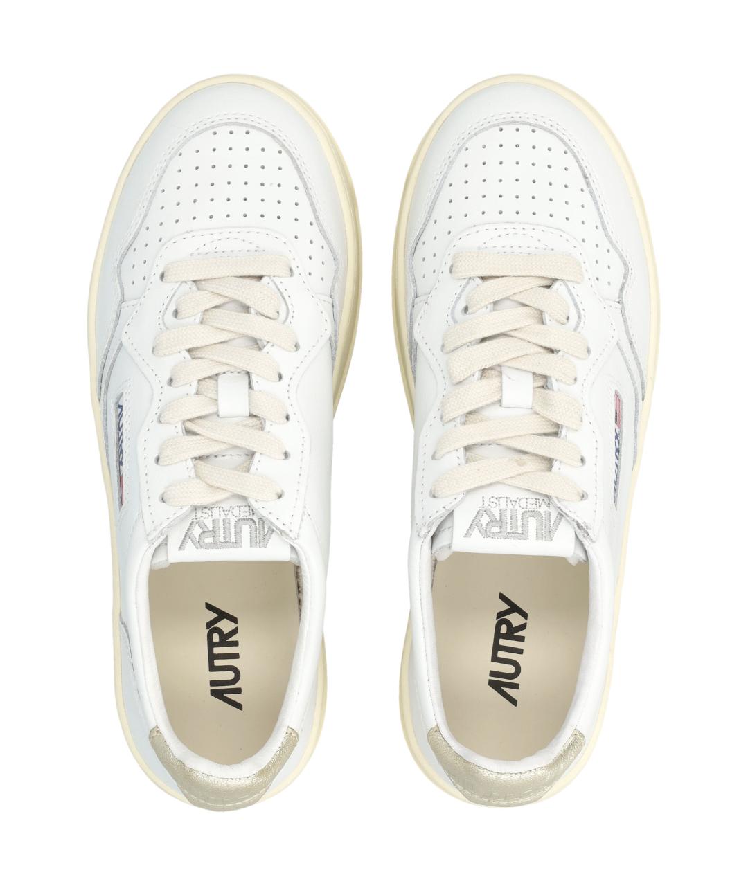 AUTRY Белые кожаные кеды, фото 2