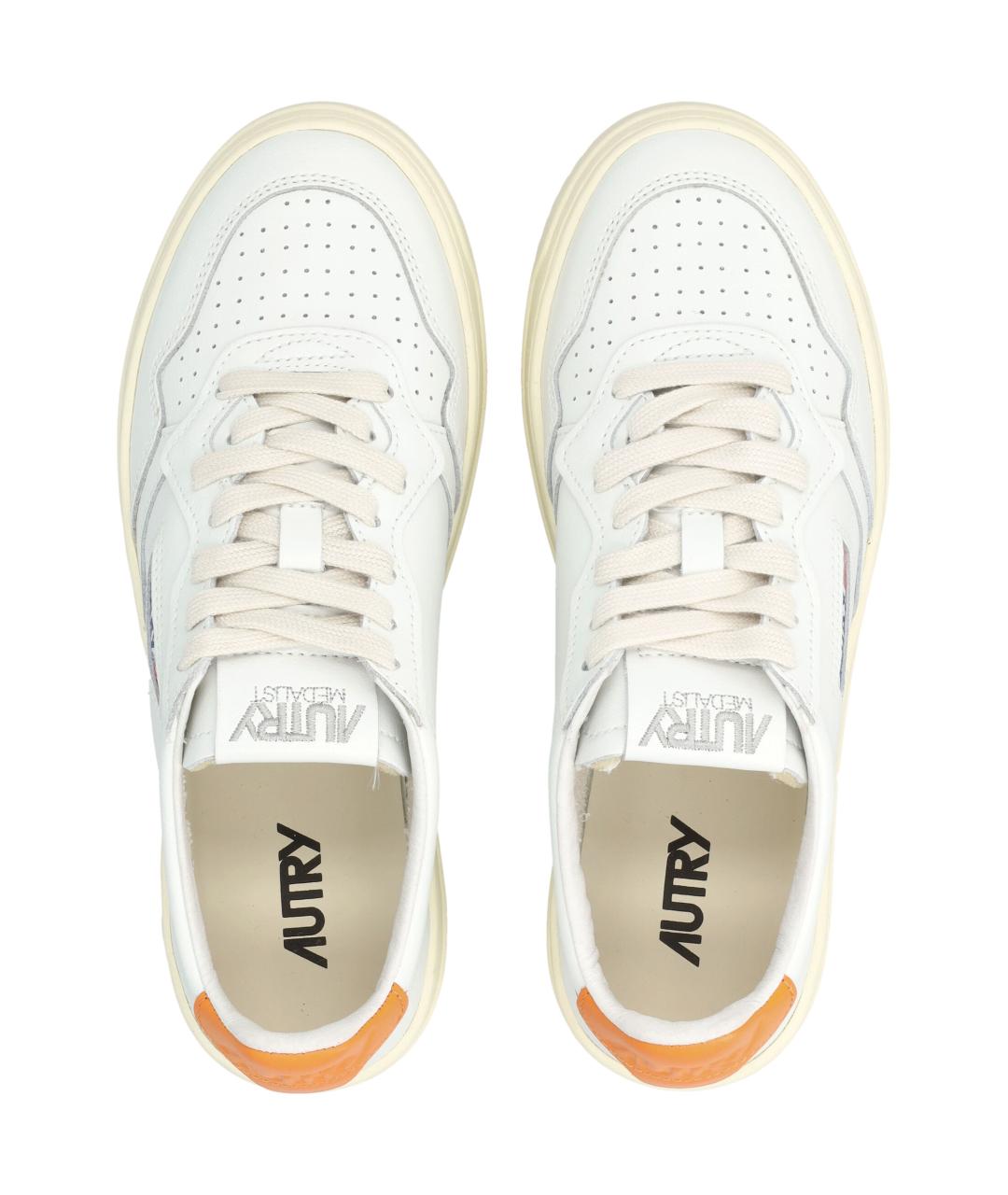 AUTRY Белые кожаные кеды, фото 2