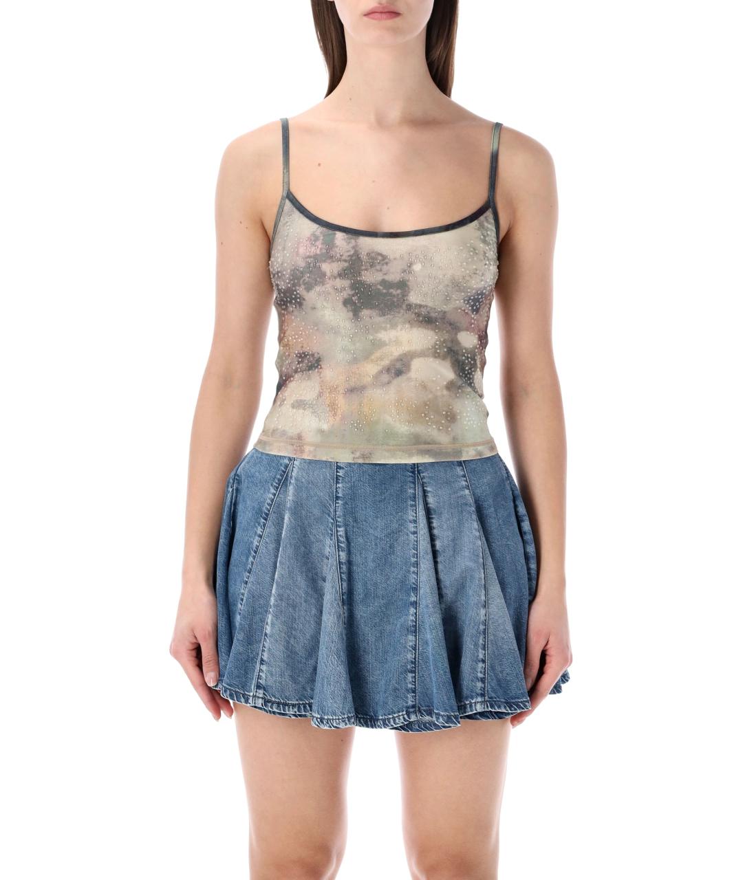 DIESEL Мульти полиамидовая майка, фото 1