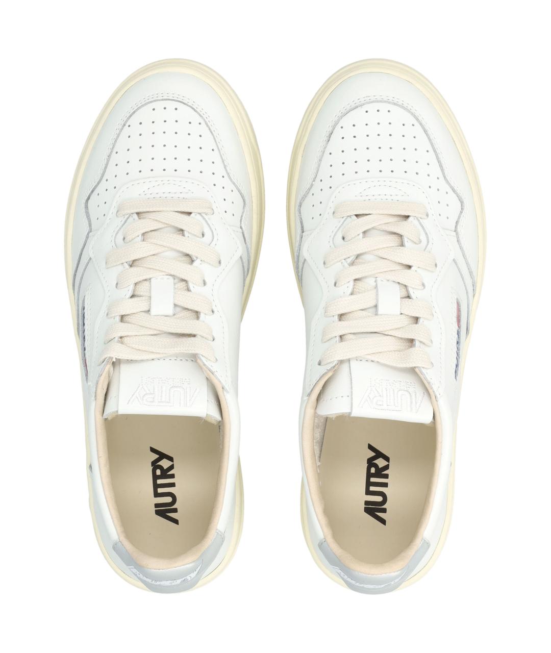 AUTRY Белые кожаные кеды, фото 2