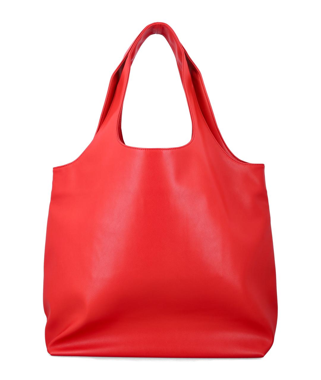 A.P.C. Красная сумка тоут из искусственной кожи, фото 3