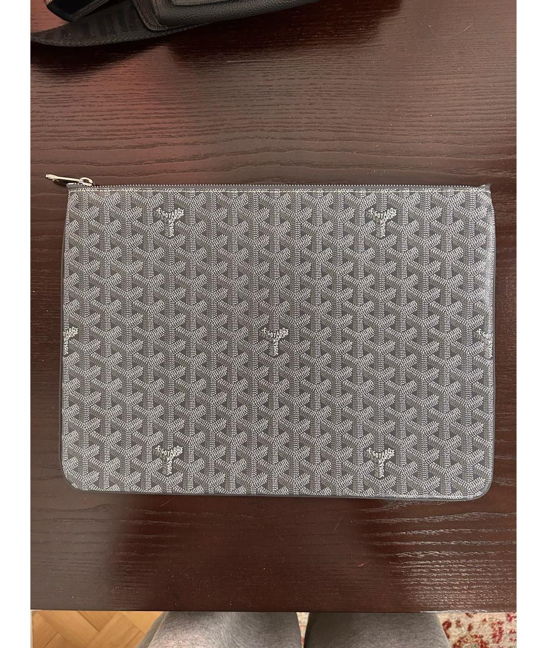 GOYARD Серая папка для документов, фото 2