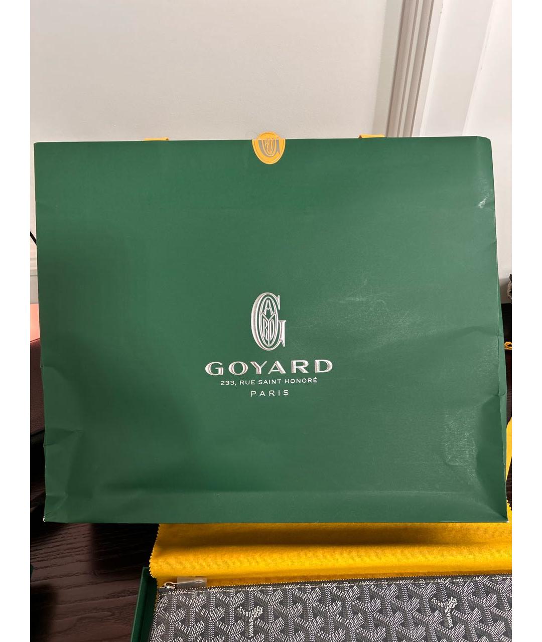 GOYARD Серая папка для документов, фото 8