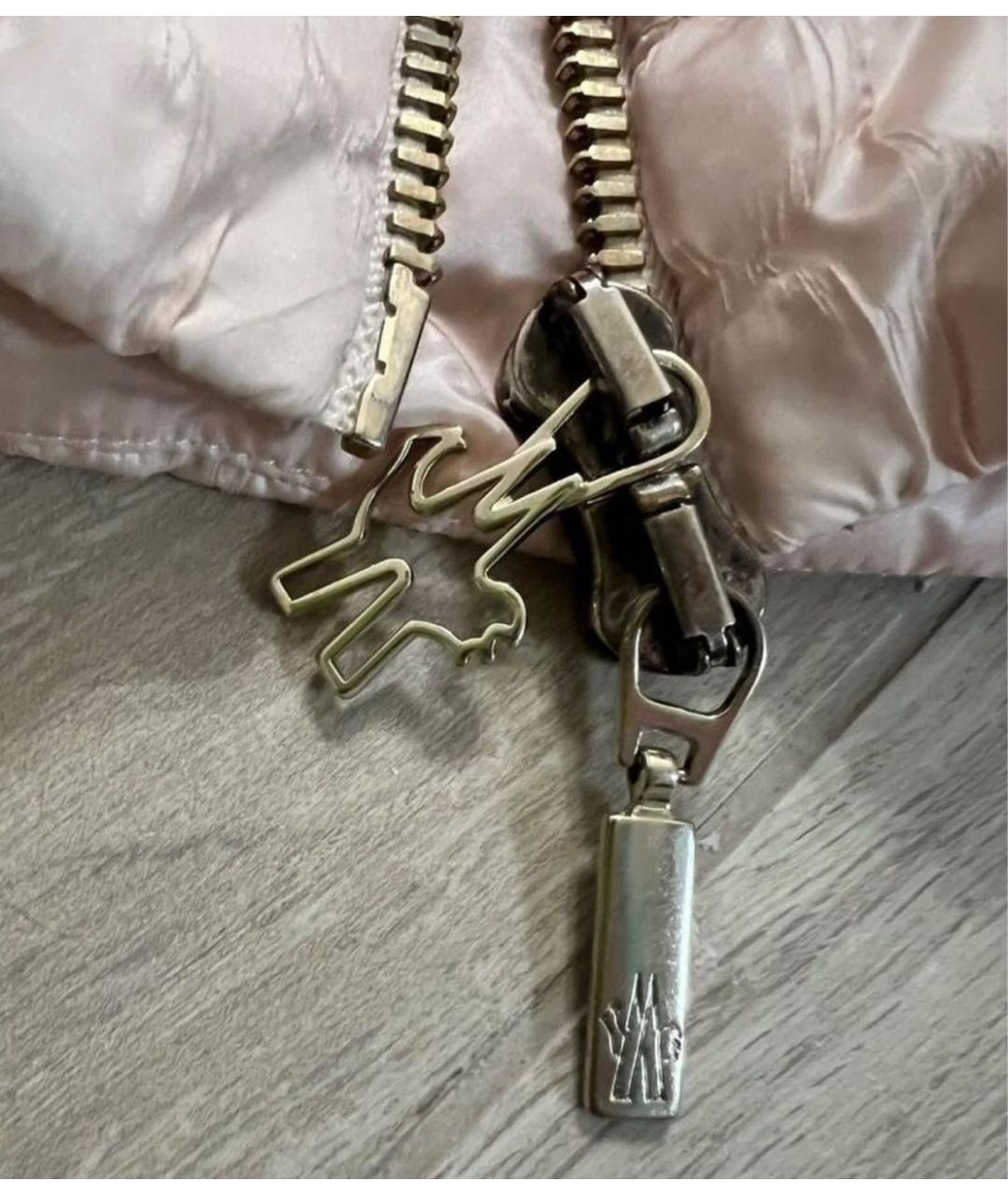 MONCLER Розовая куртка, фото 4