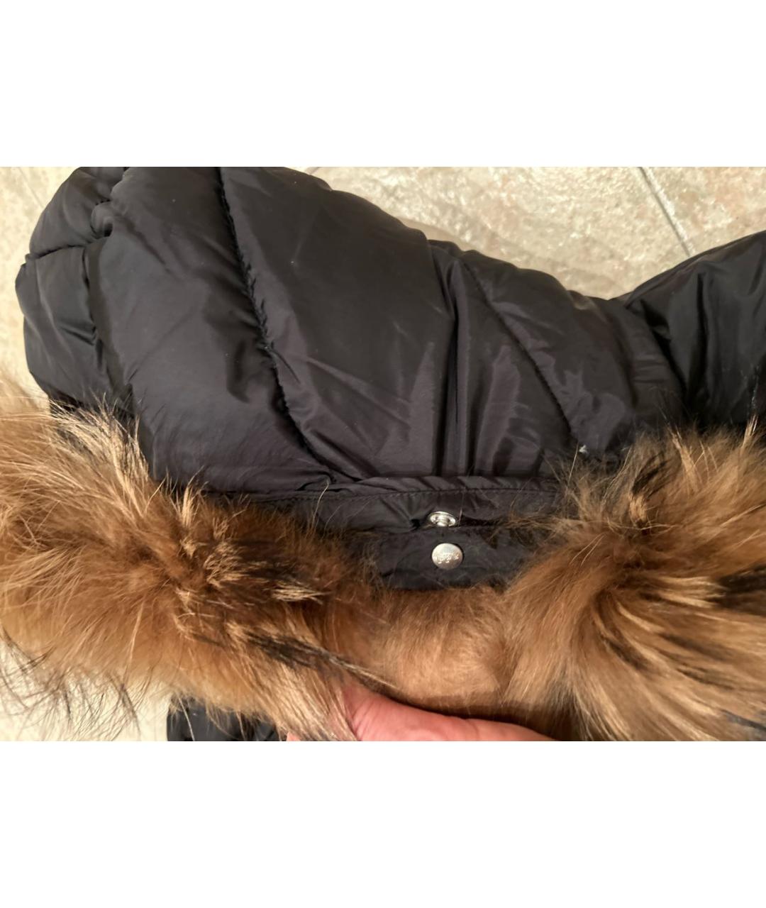 ADD Черное полиамидовое пальто, фото 6