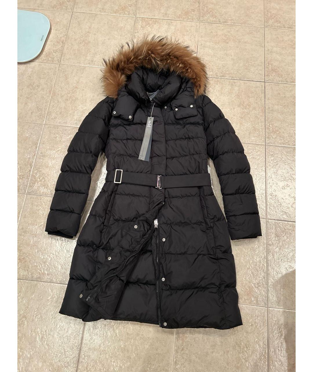 ADD Черное полиамидовое пальто, фото 7