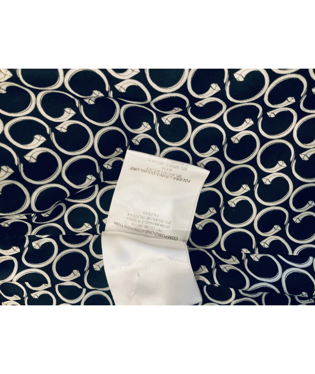 GUCCI Черный хлопковый тренч/плащ, фото 3