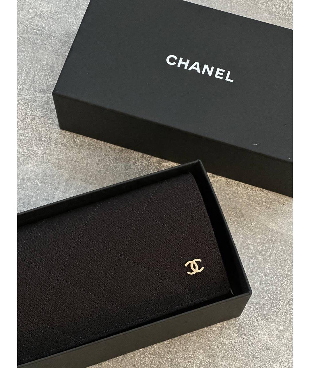 CHANEL Черные пластиковые солнцезащитные очки, фото 4