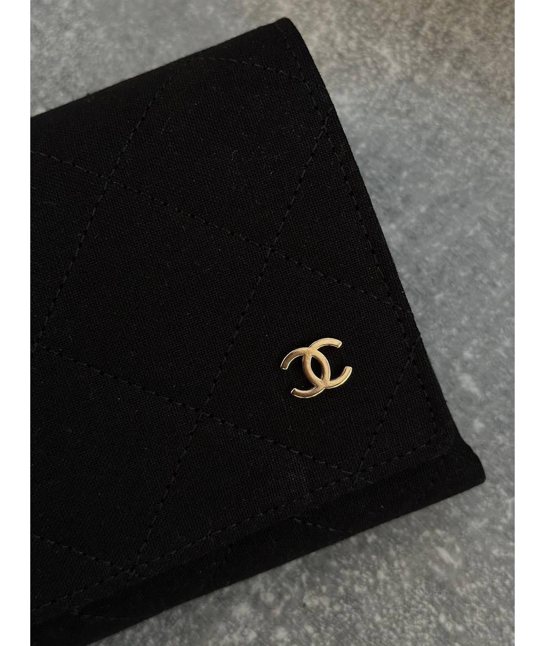 CHANEL Черные пластиковые солнцезащитные очки, фото 8