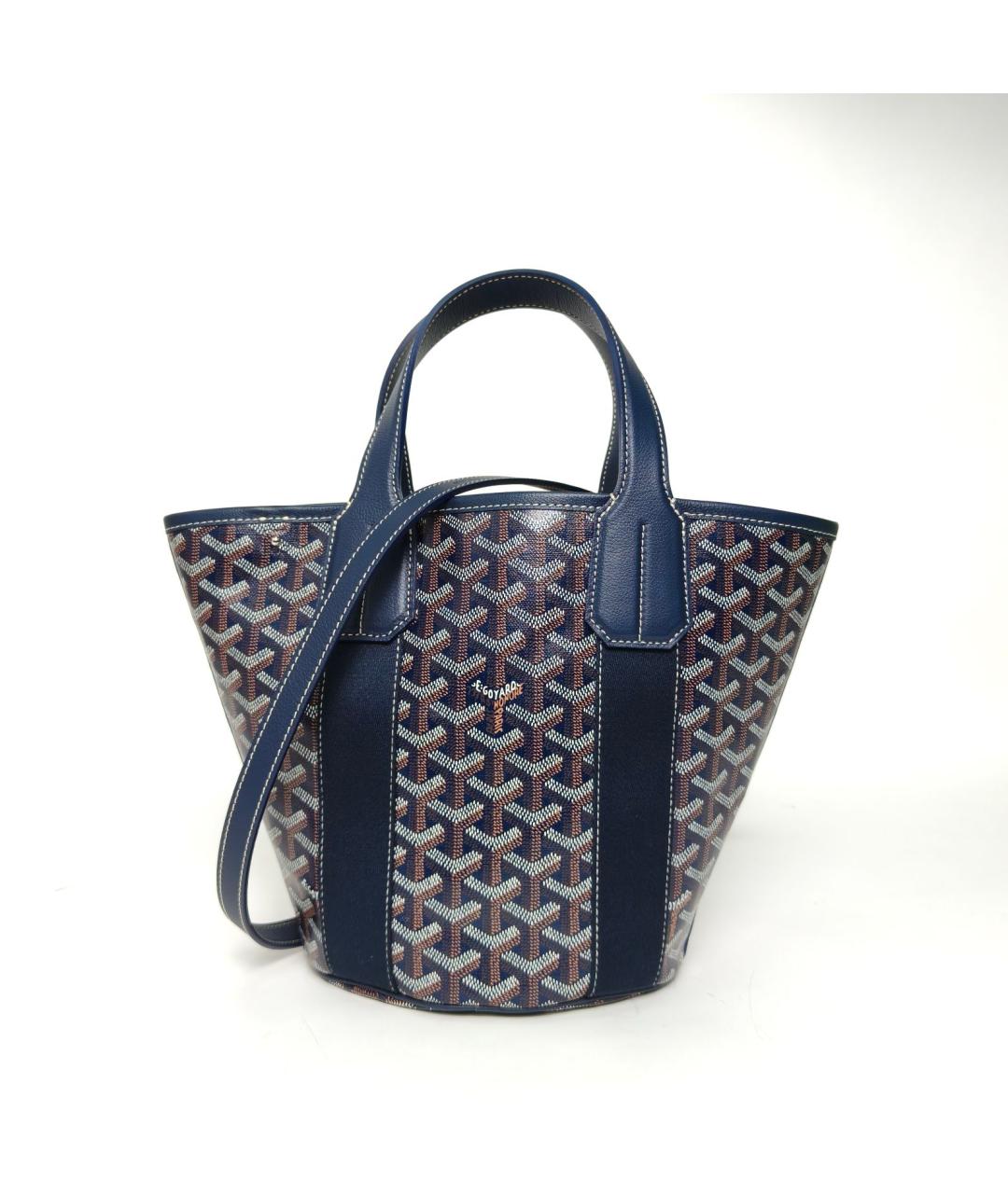 GOYARD Темно-синяя сумка через плечо, фото 2