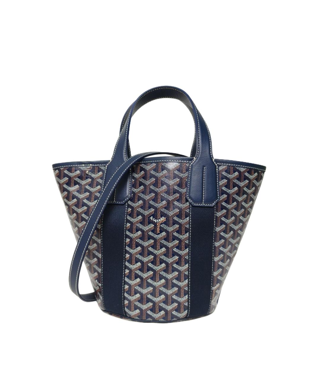 GOYARD Темно-синяя сумка через плечо, фото 10