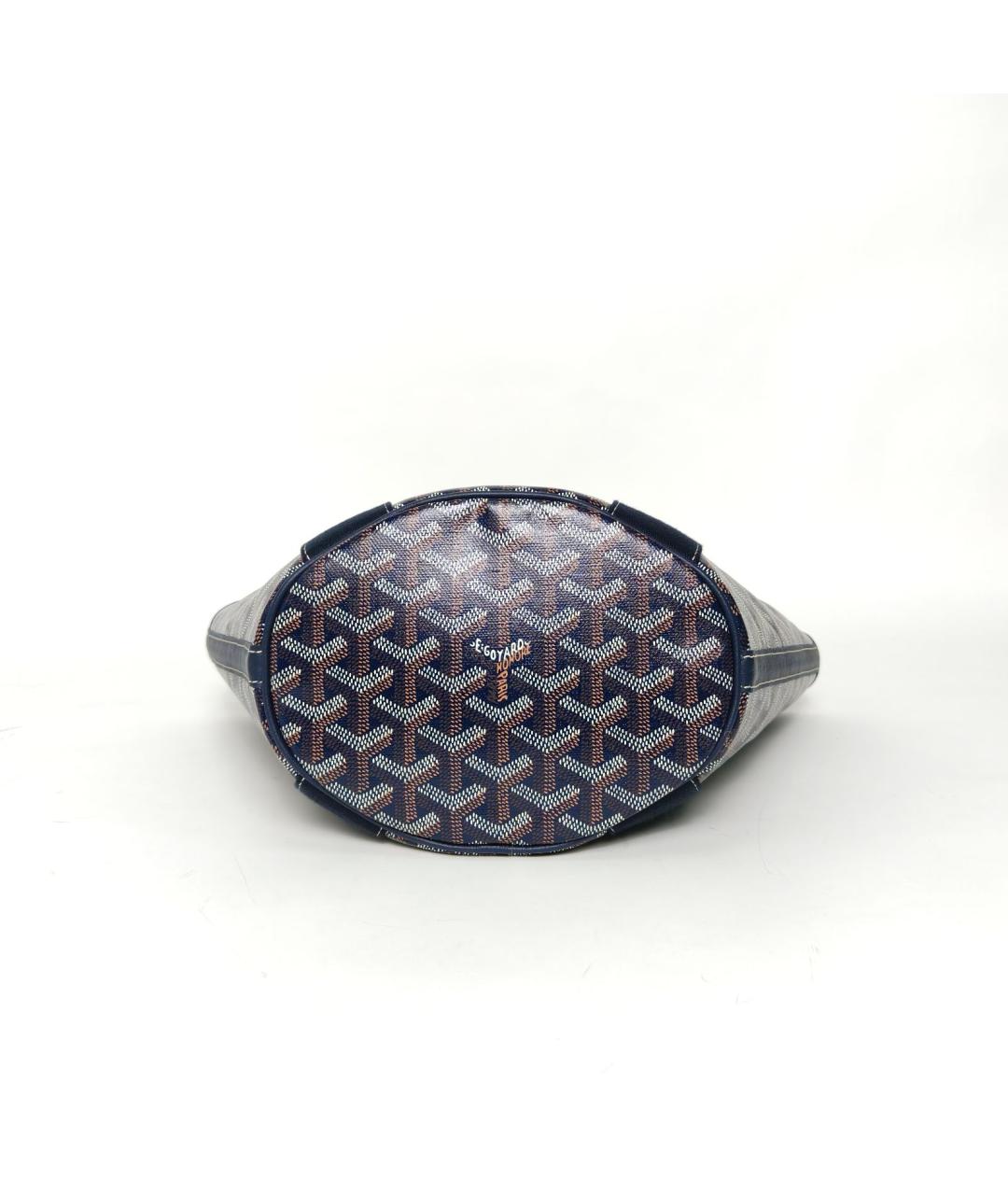 GOYARD Темно-синяя сумка через плечо, фото 6