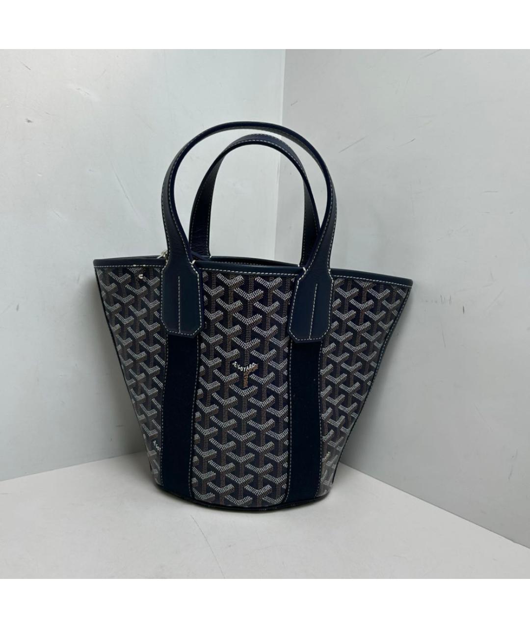 GOYARD Темно-синяя сумка через плечо, фото 8
