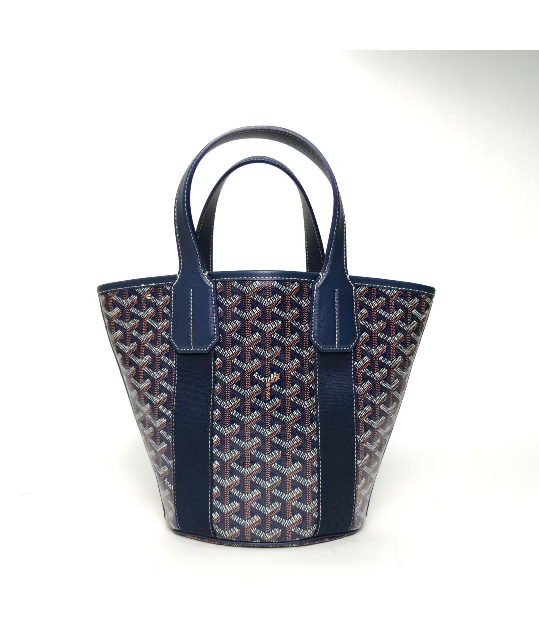 GOYARD Темно-синяя сумка через плечо, фото 4