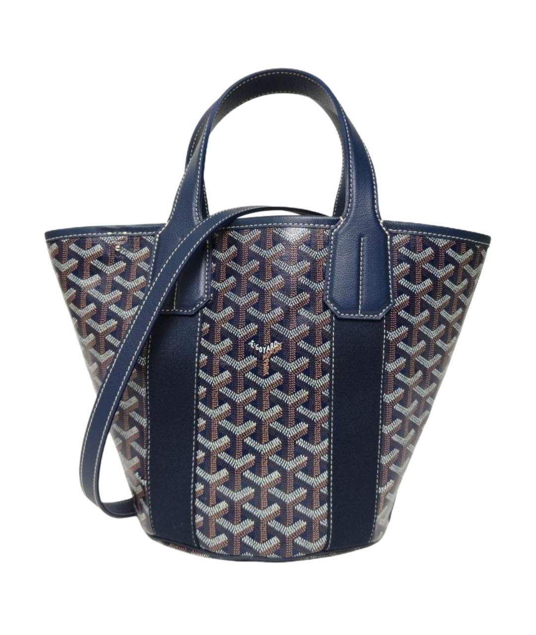 GOYARD Темно-синяя сумка через плечо, фото 1