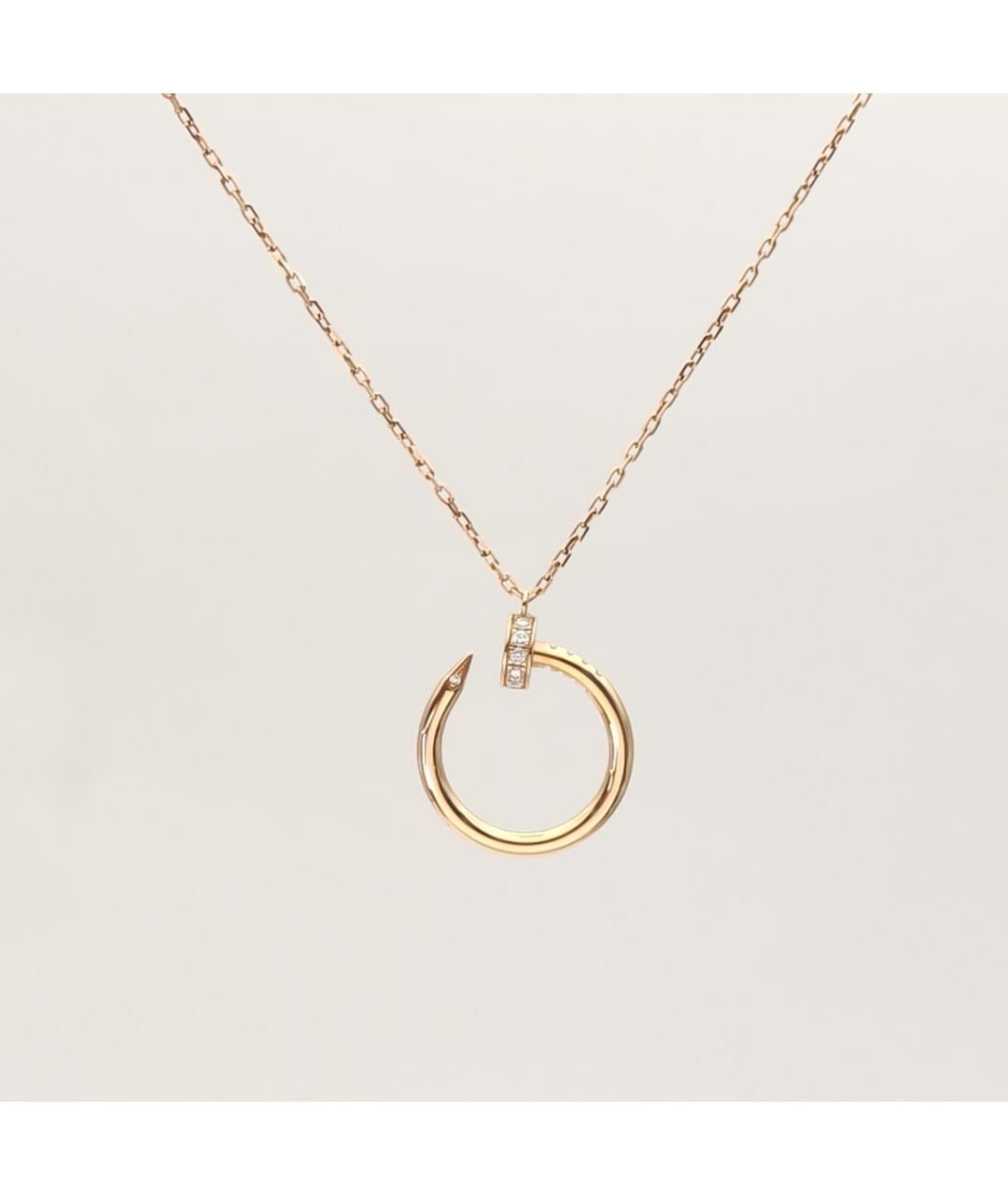 CARTIER Золотое колье из розового золота, фото 3