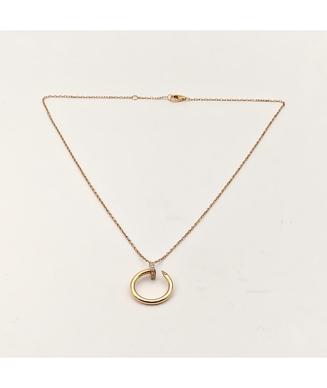 CARTIER Золотое колье из розового золота, фото 7
