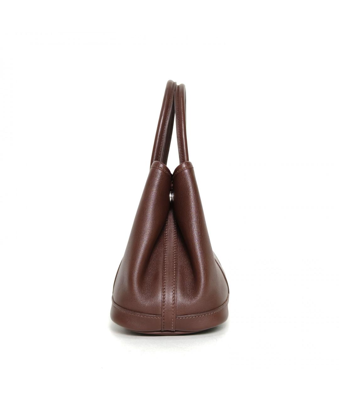 HERMES Коричневая кожаная сумка через плечо, фото 3