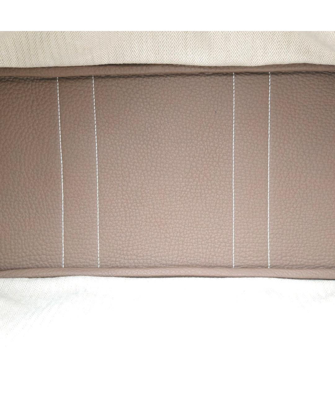 HERMES Коричневая кожаная сумка через плечо, фото 7