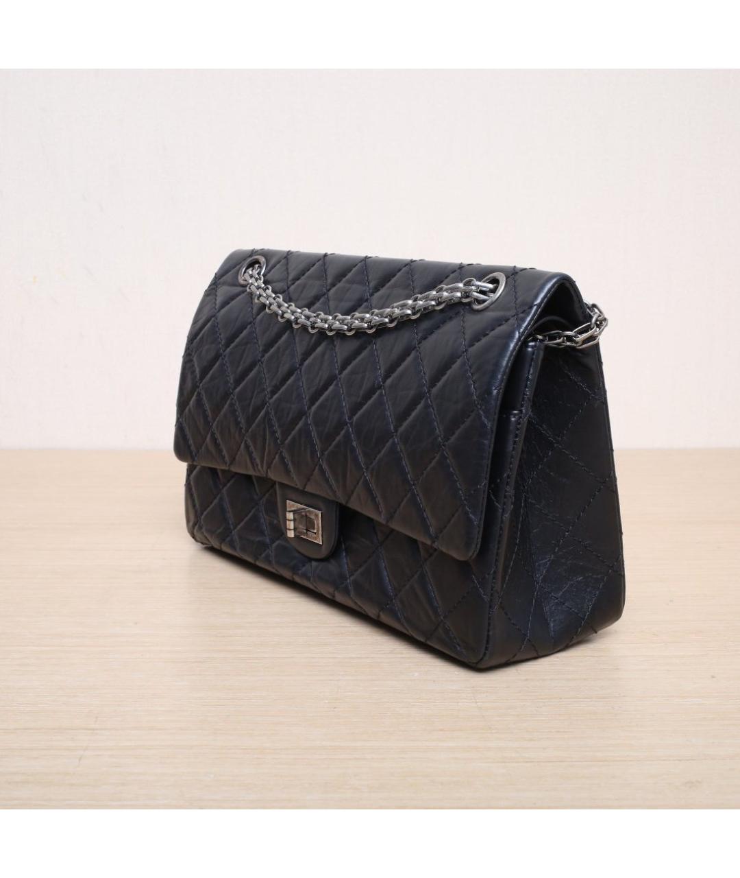 CHANEL Черная кожаная сумка через плечо, фото 4