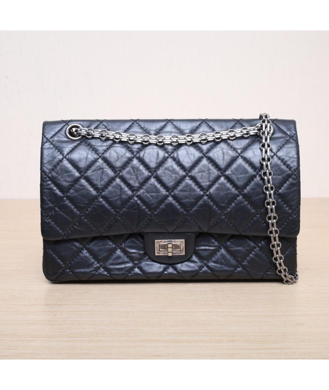 CHANEL Черная кожаная сумка через плечо, фото 3