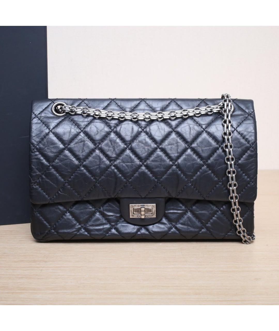 CHANEL Черная кожаная сумка через плечо, фото 2