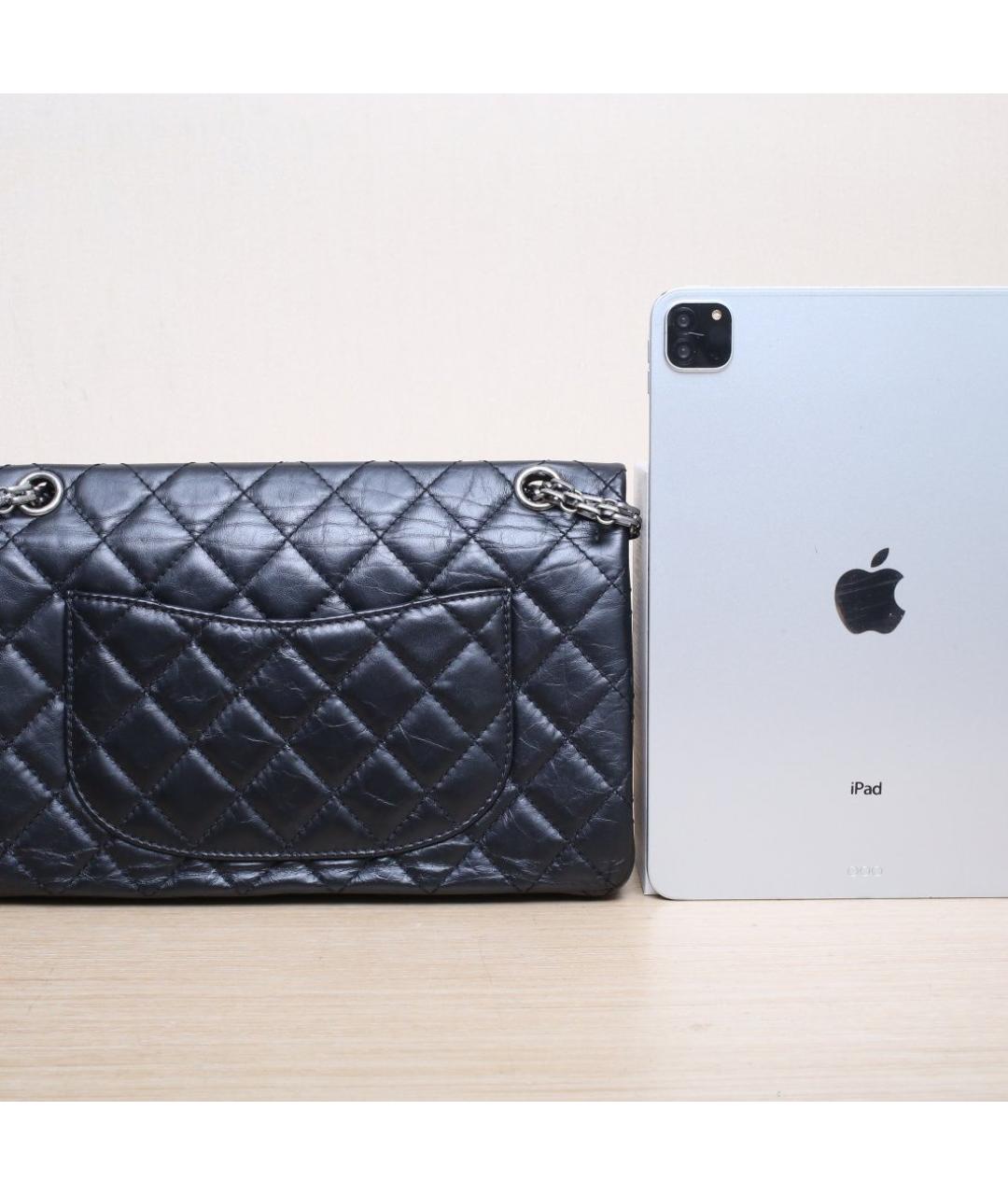 CHANEL Черная кожаная сумка через плечо, фото 7