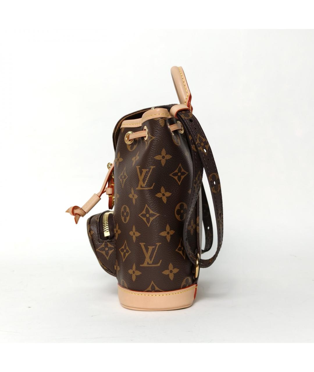 LOUIS VUITTON Коричневый рюкзак, фото 5