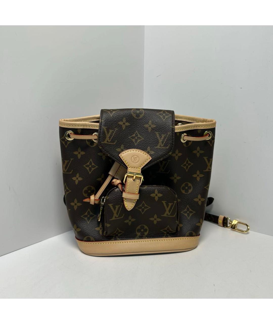 LOUIS VUITTON Коричневый рюкзак, фото 9