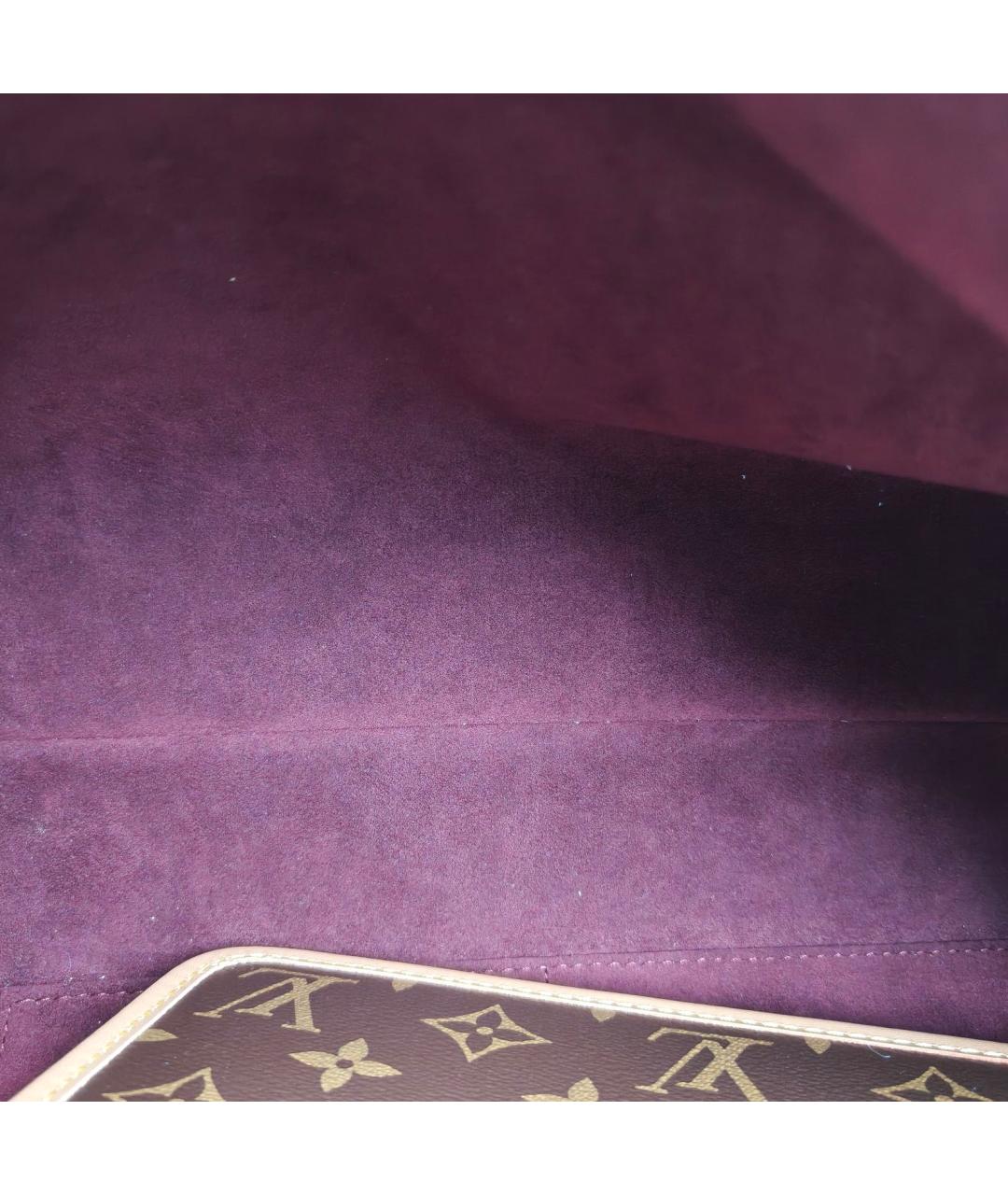 LOUIS VUITTON Коричневая сумка через плечо, фото 7