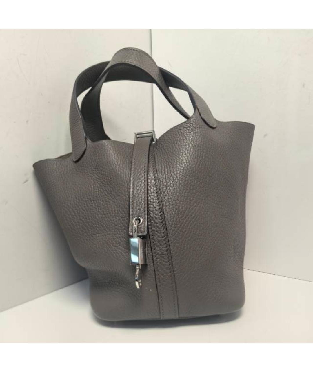 HERMES Кожаная сумка через плечо, фото 9