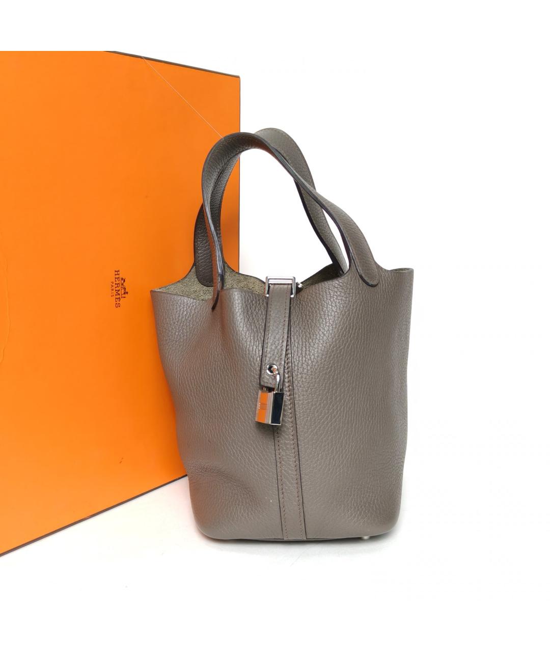 HERMES Кожаная сумка через плечо, фото 8