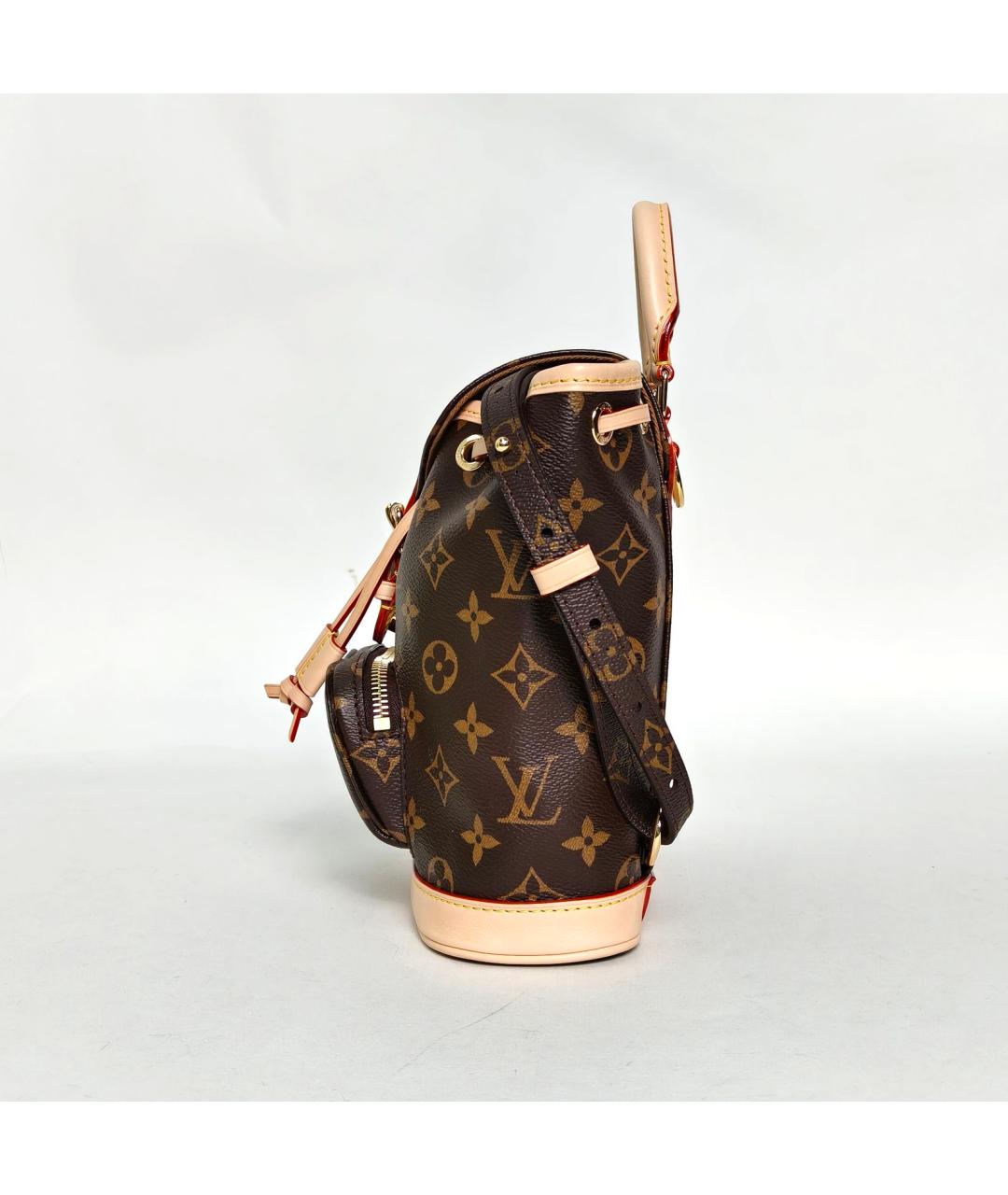 LOUIS VUITTON Коричневый рюкзак, фото 5