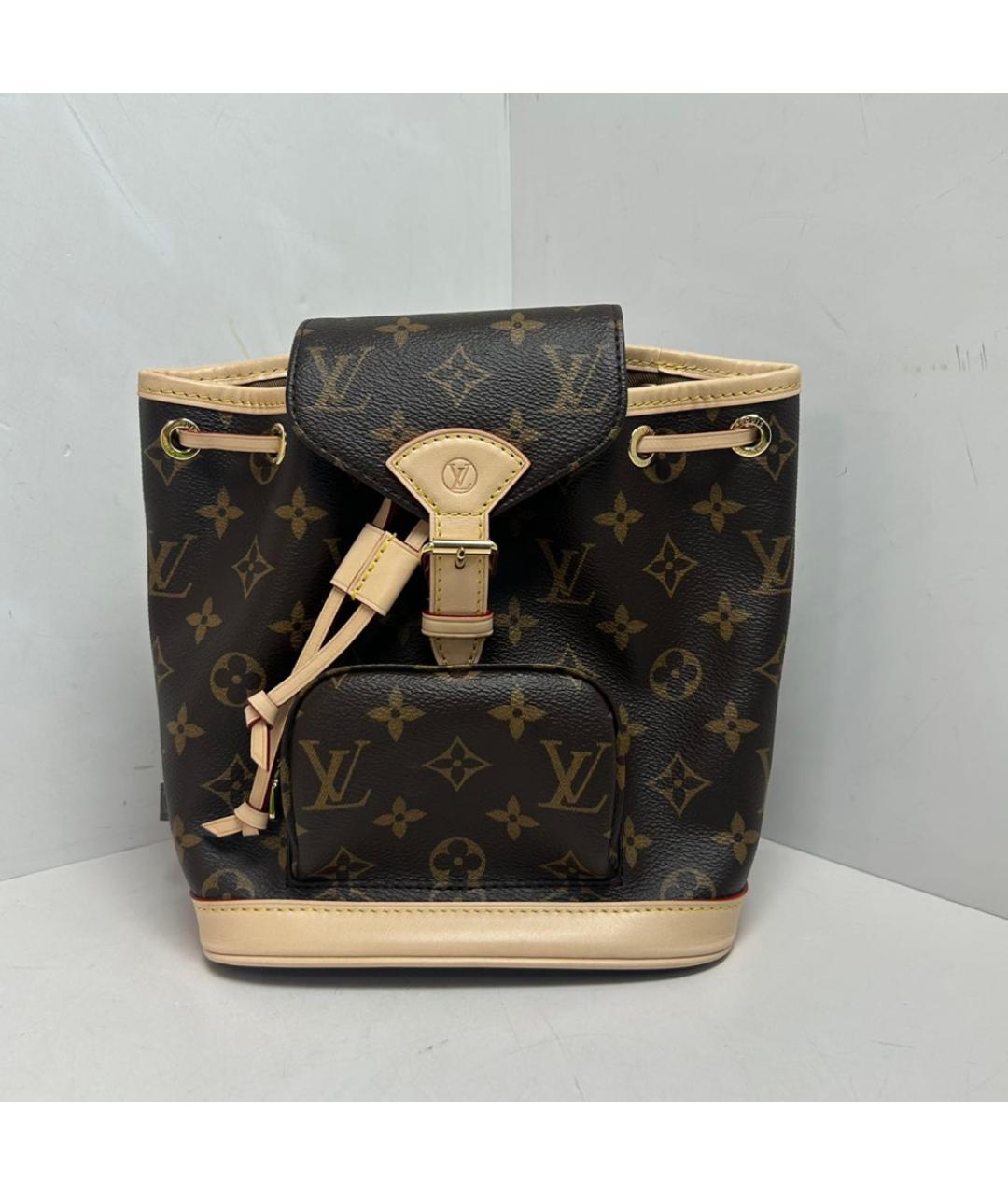 LOUIS VUITTON Коричневый рюкзак, фото 9