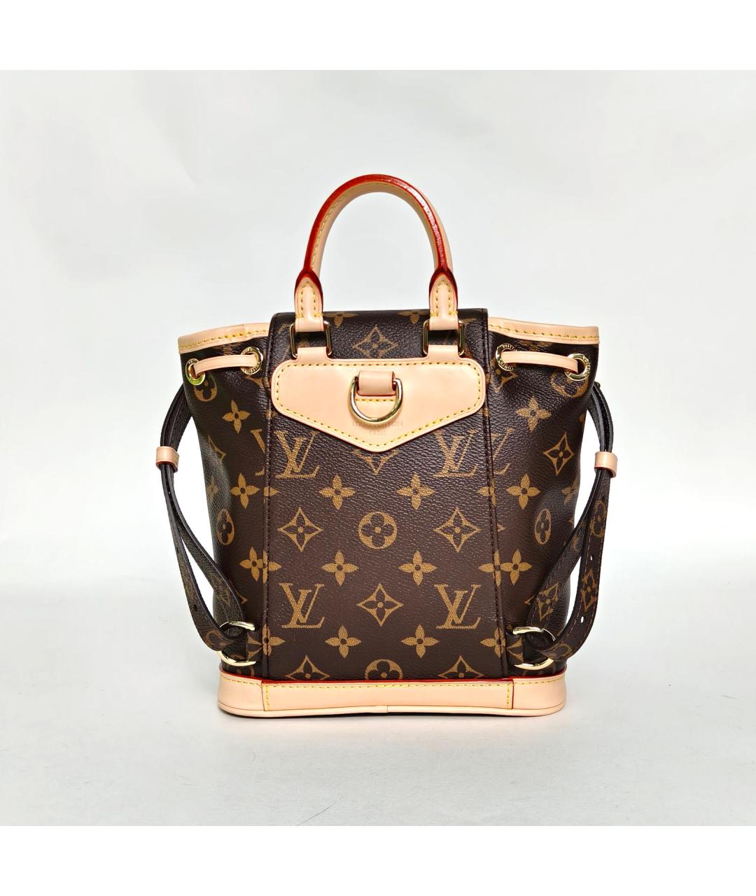 LOUIS VUITTON Коричневый рюкзак, фото 4