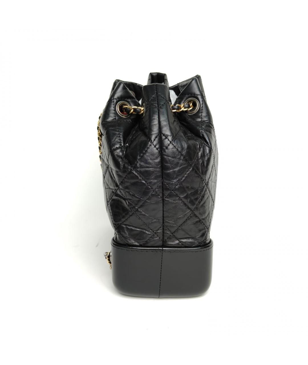 CHANEL Черный кожаный рюкзак, фото 5