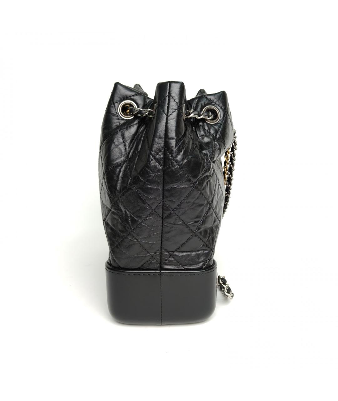 CHANEL Черный кожаный рюкзак, фото 3