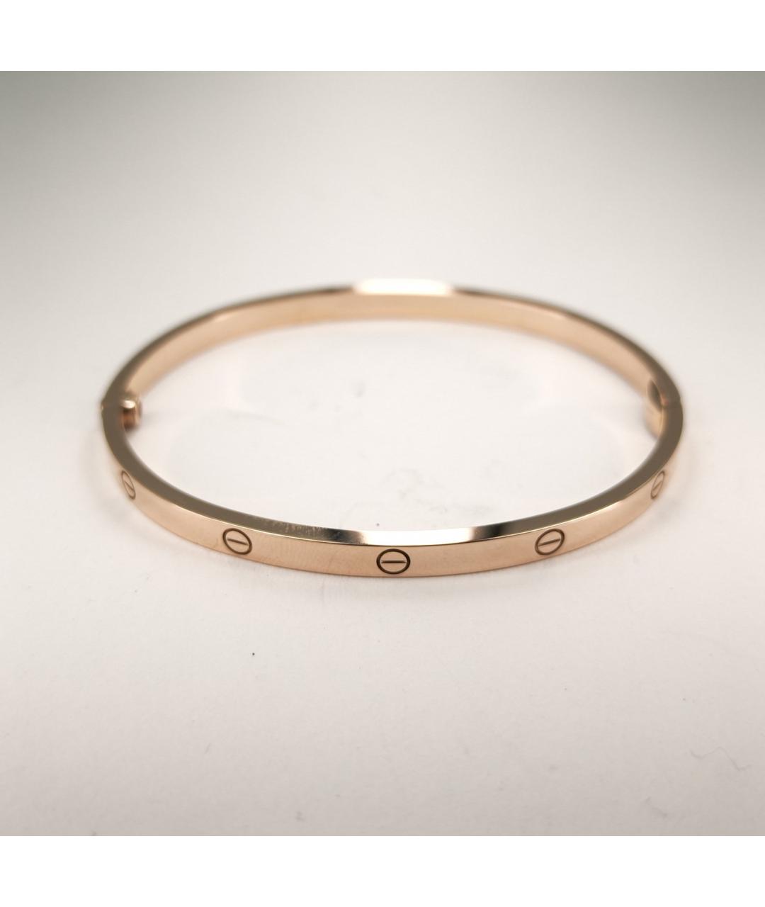 CARTIER Золотой браслет из розового золота, фото 5