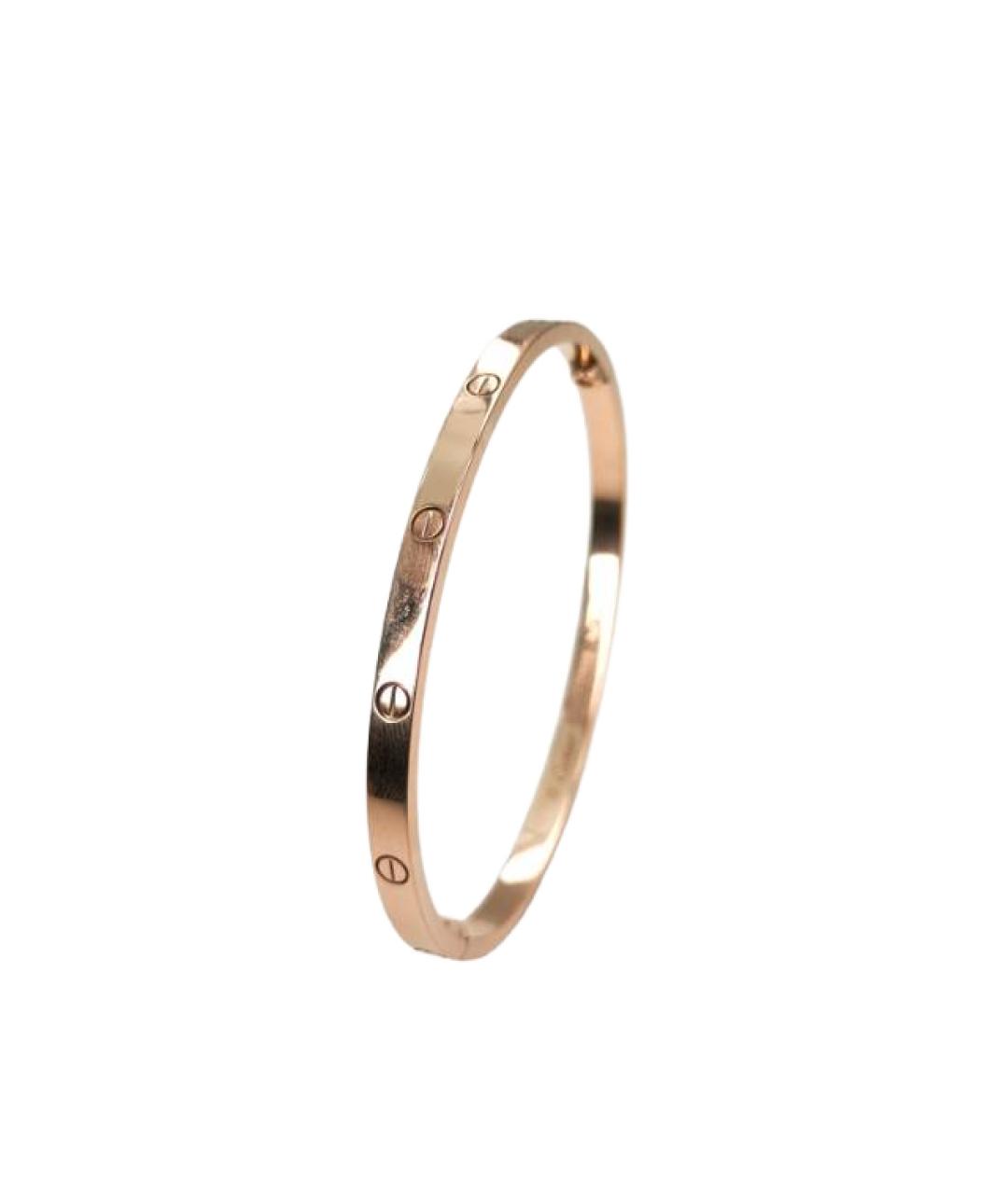 CARTIER Золотой браслет из розового золота, фото 2