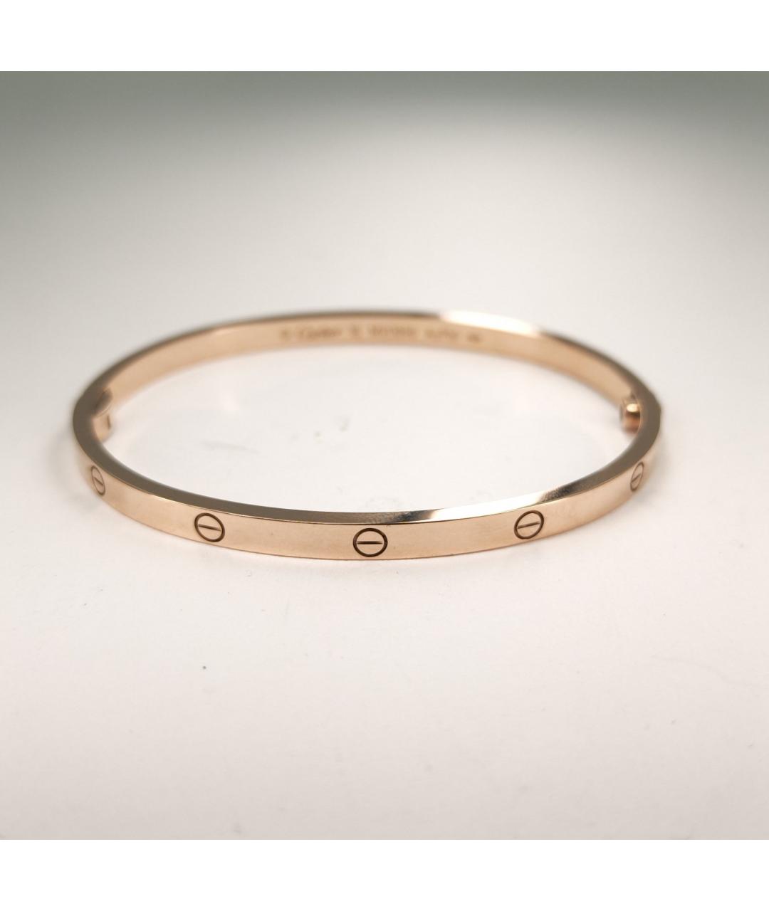 CARTIER Золотой браслет из розового золота, фото 4