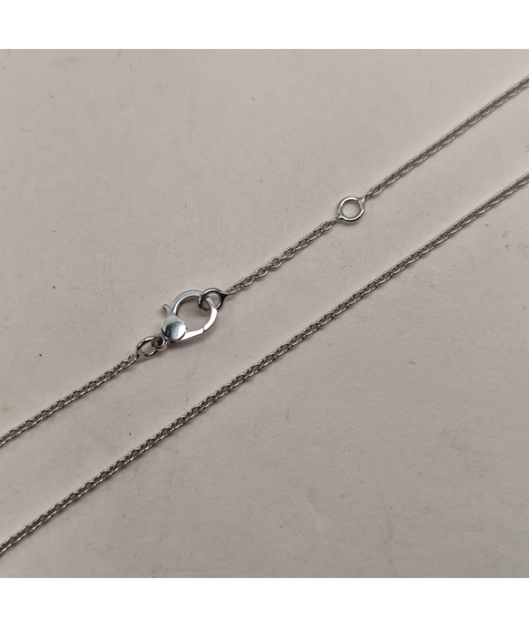 HERMES Серебряное колье из белого золота, фото 6