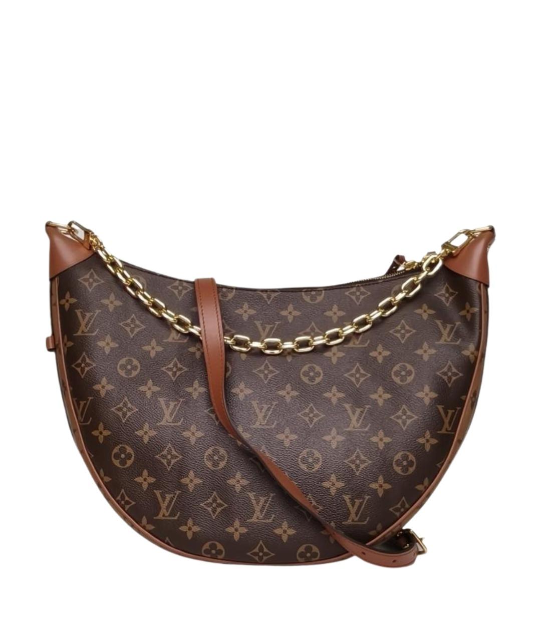 LOUIS VUITTON Коричневая сумка через плечо, фото 1