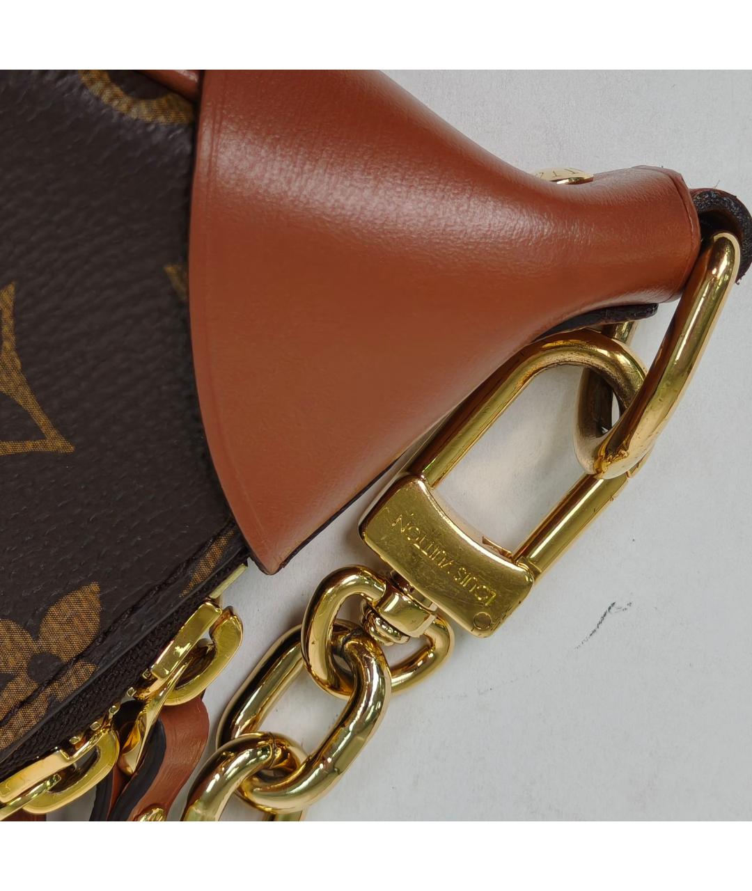 LOUIS VUITTON Коричневая сумка через плечо, фото 8