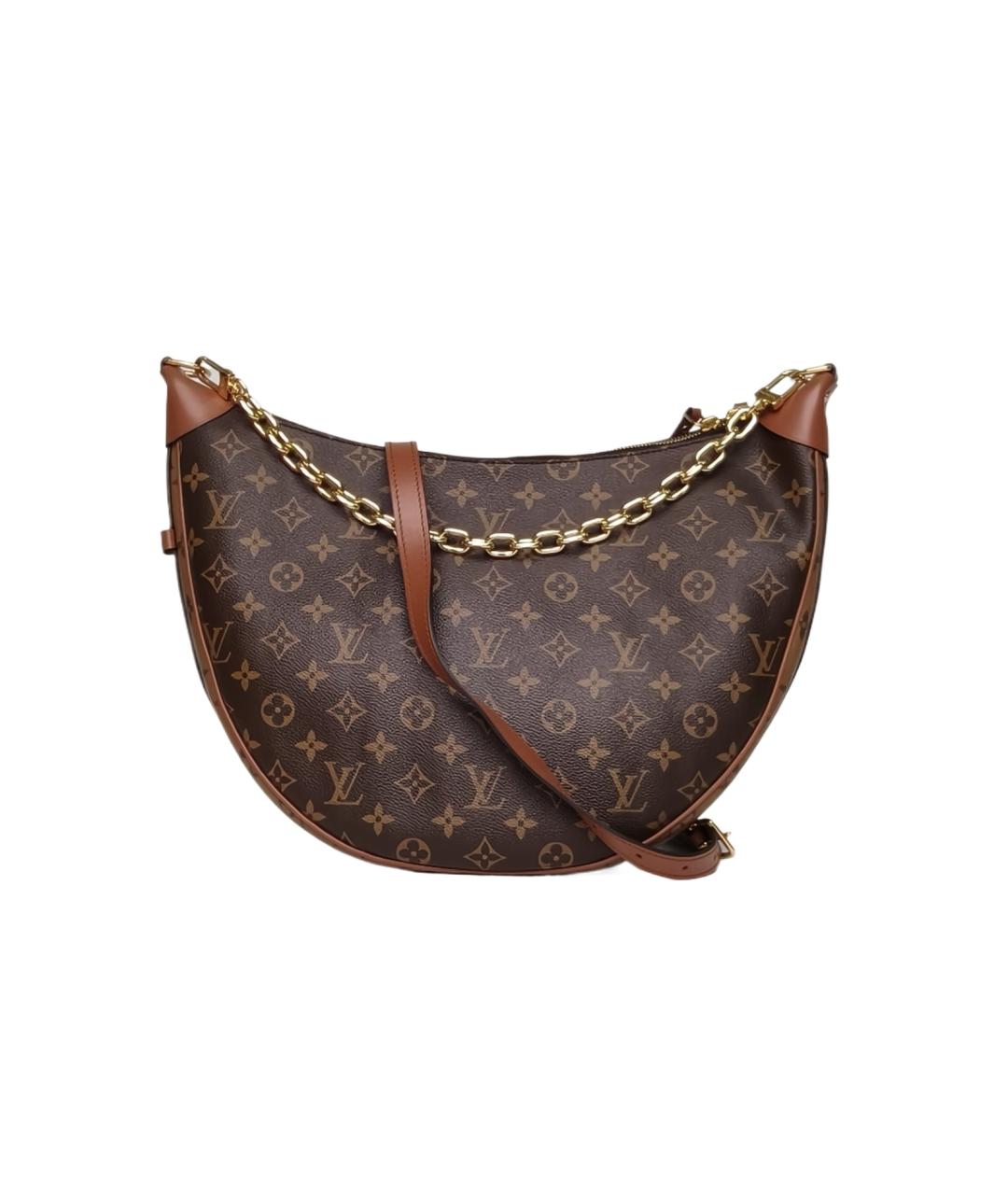 LOUIS VUITTON Коричневая сумка через плечо, фото 9