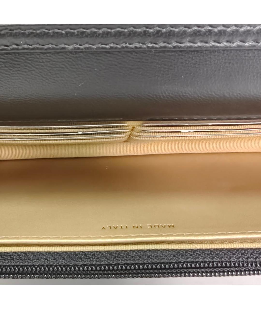 CHANEL Черная кожаная сумка через плечо, фото 9