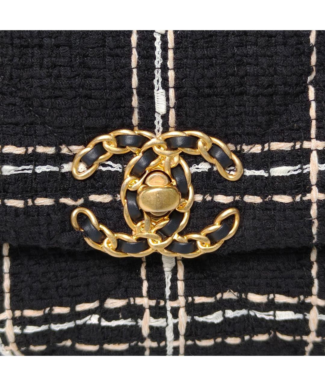 CHANEL Черная сумка через плечо, фото 7