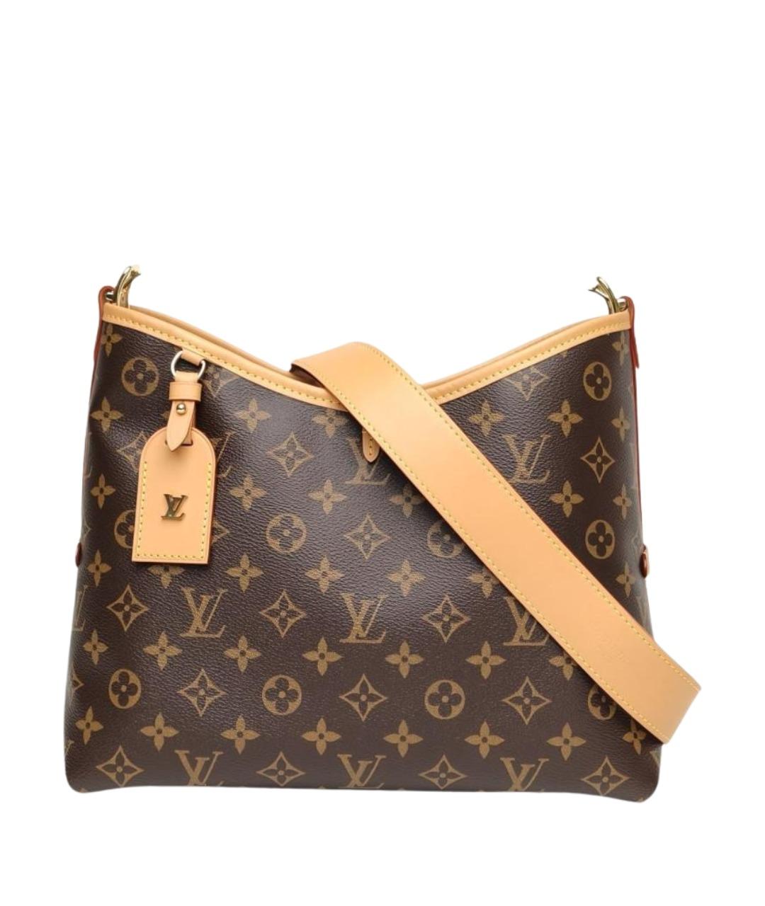 LOUIS VUITTON Коричневая сумка через плечо, фото 1