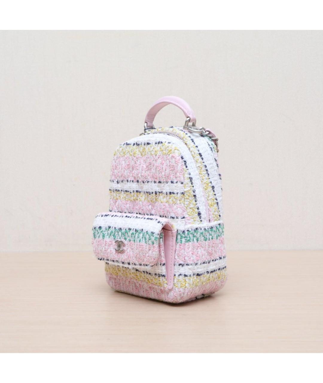 CHANEL Розовый рюкзак, фото 3