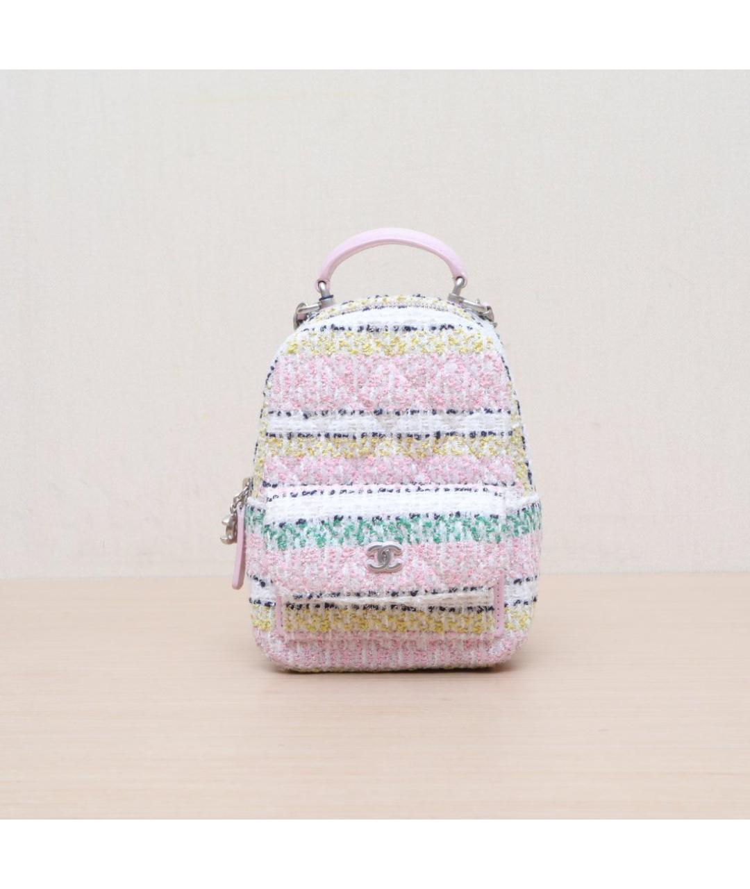 CHANEL Розовый рюкзак, фото 2