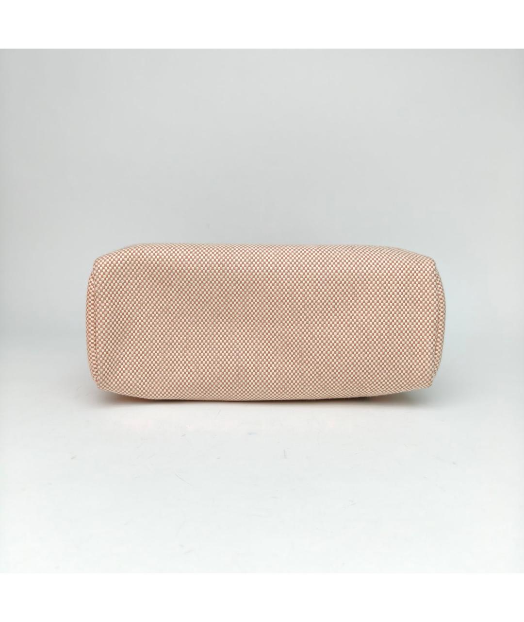 HERMES Бежевая сумка с короткими ручками, фото 8